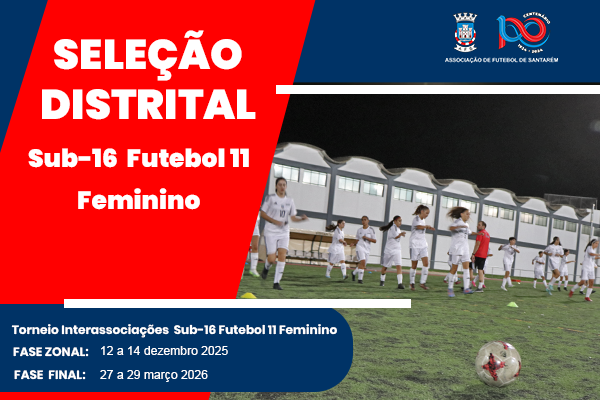 AFS inicia trabalhos da Seleção Distrital Sub-16 Futebol 11 Feminino